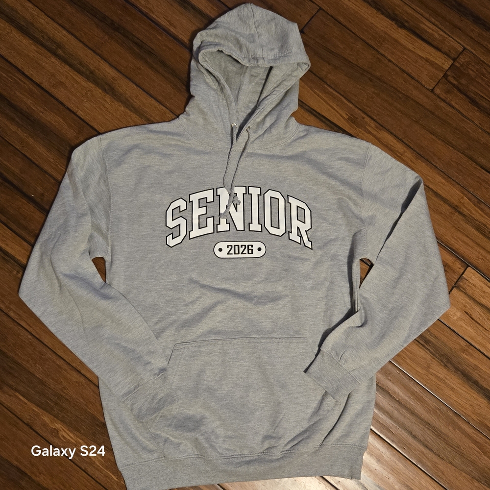 Senior Graduate 2026‎ Gray Hoodie #graduate
